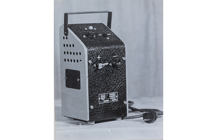 From the archive: one of the first battery chargers.