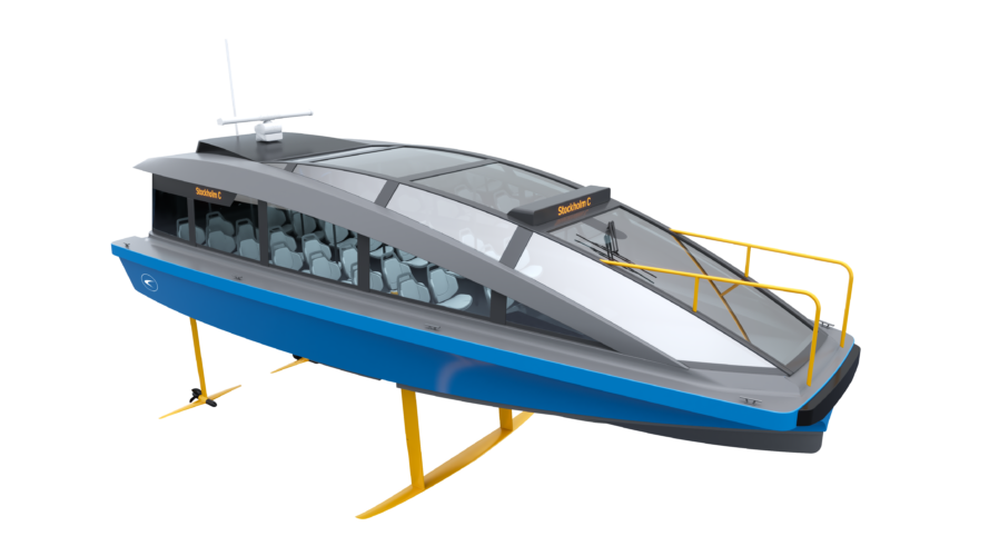 Hydrofoiling P 30 E Ferry Set For Stockholm Launch The Engineer The Engineer