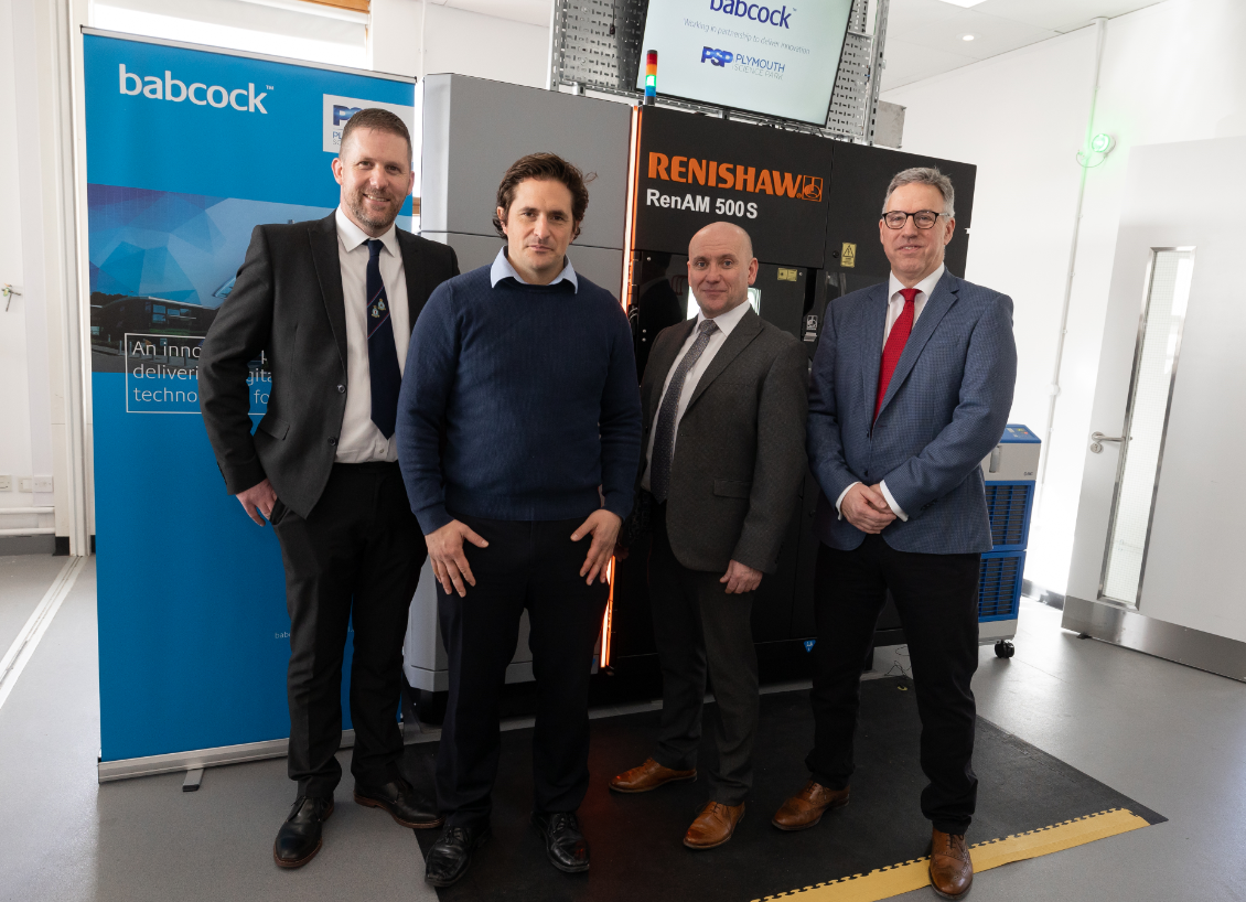 Babcock and Plymouth Science Park launch additive manufacturing lab - Vimarsana News